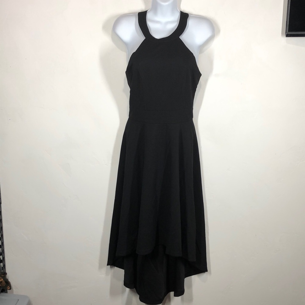 Mua Dress black high-low black dress size small